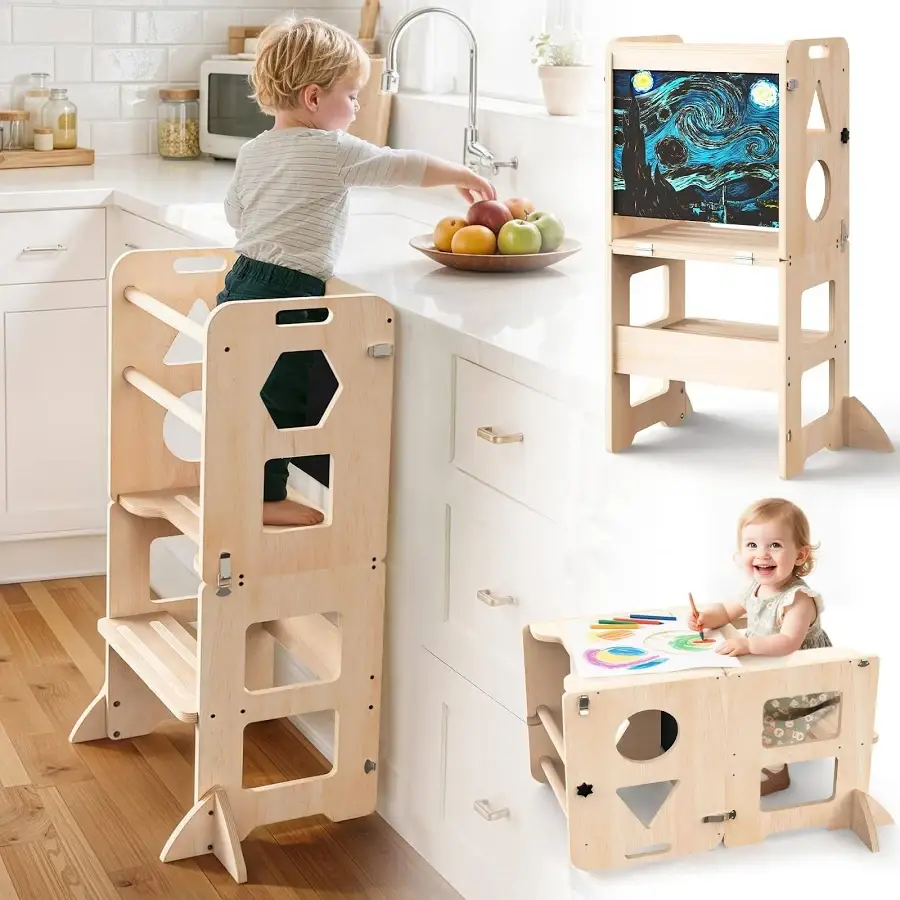 woodure4 in 1step stool